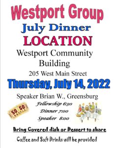 Westport July Dinner @ Westport Community Building | Waterbury | Connecticut | United States