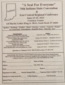 70th Indiana State Convention & East Central Regional Conference @ Century Center | South Bend | Indiana | United States