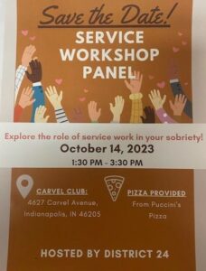 Service Workshop Panel @ Carvel Club | Indianapolis | Indiana | United States