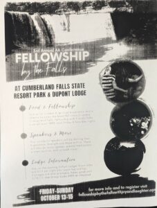 Fellowship By The Falls @ Cumberland Falls State Resort Park & Dupont Lodge